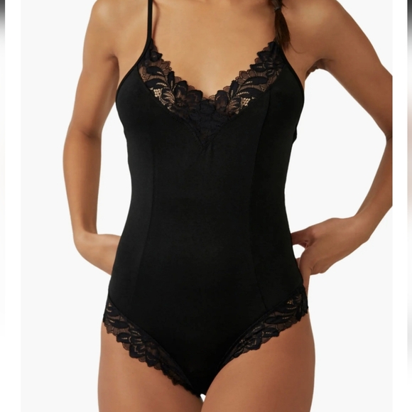 Intimately Free People Wild Bunch Lace Bodysuit - Picture 1 of 11